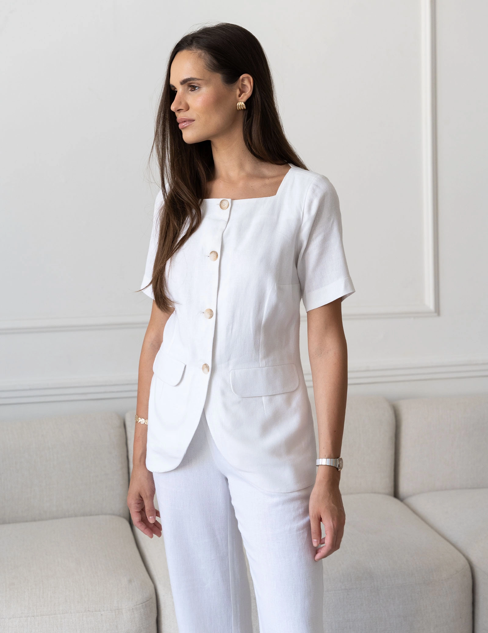 Bluza Damska Sole - SOFT WHITE Bluza Damska Sole - SOFT WHITE