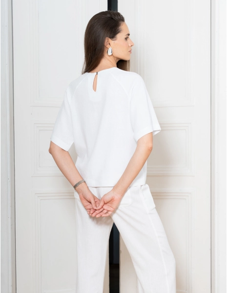 Bluza Damska Luna - SOFT WHITE