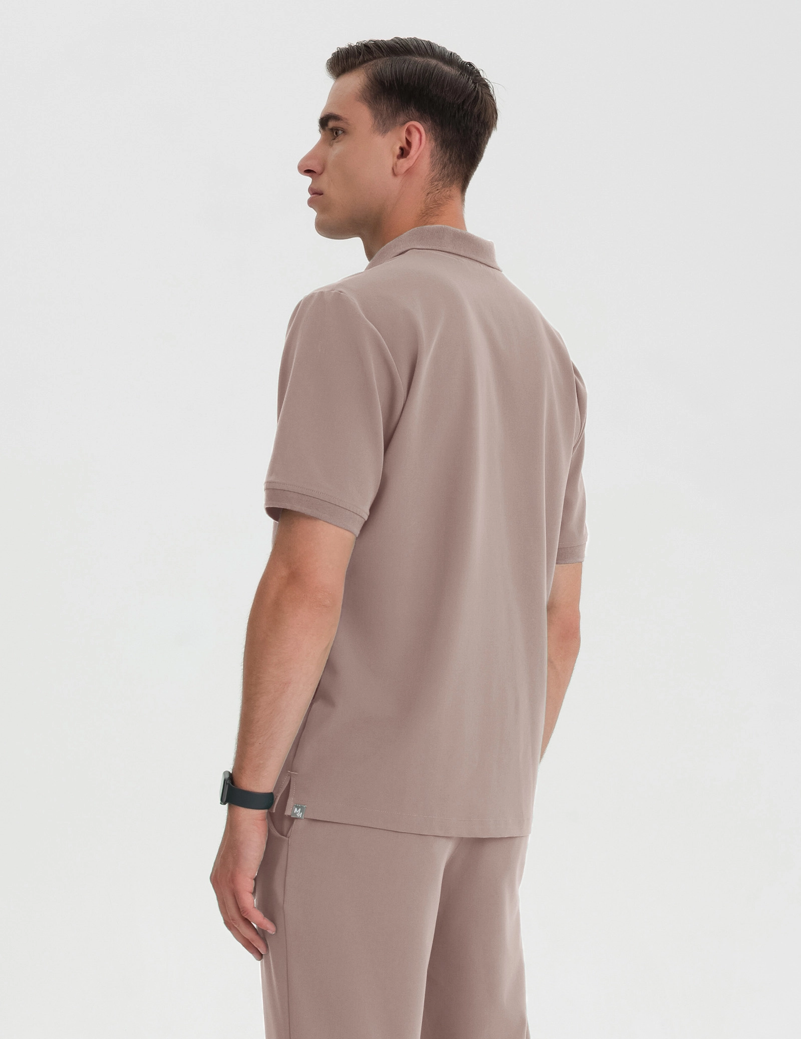 Bluza Medyczna Polo Męska - BEIGE Bluza Medyczna Polo Męska - BEIGE