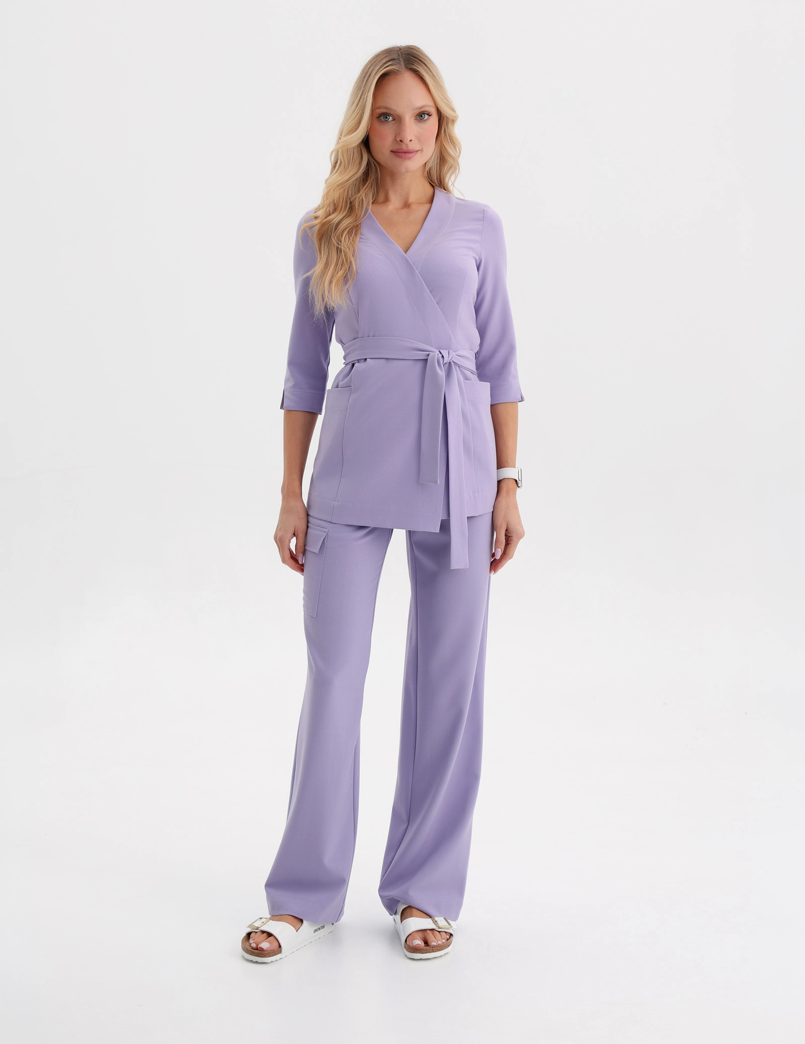 Spodnie YOGA - PURPLE HEATHER Spodnie YOGA - PURPLE HEATHER