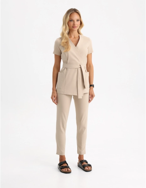 Spodnie Damskie Slim Fit -...