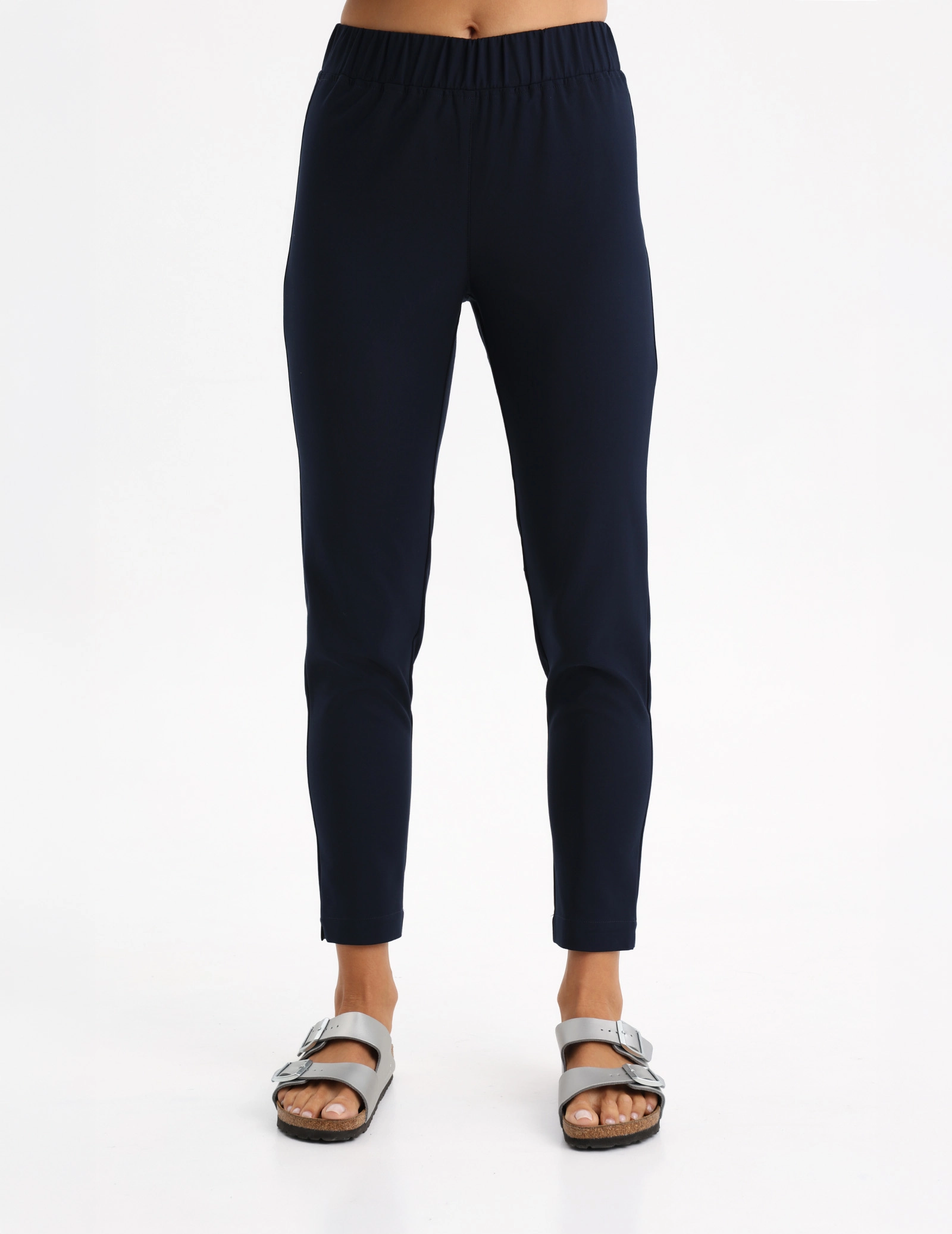 Spodnie Damskie Slim Fit - NAVY