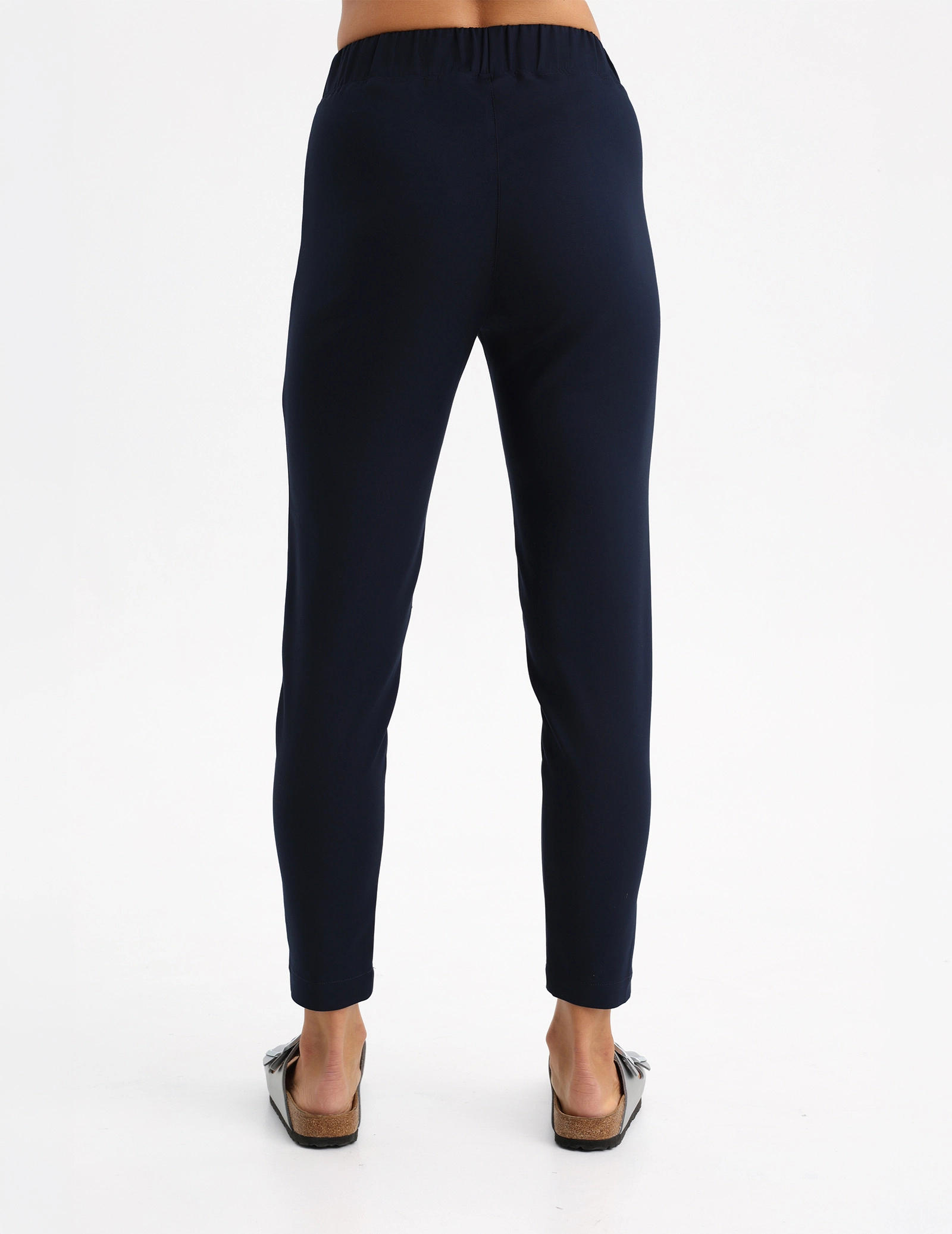 Spodnie Damskie Slim Fit - NAVY