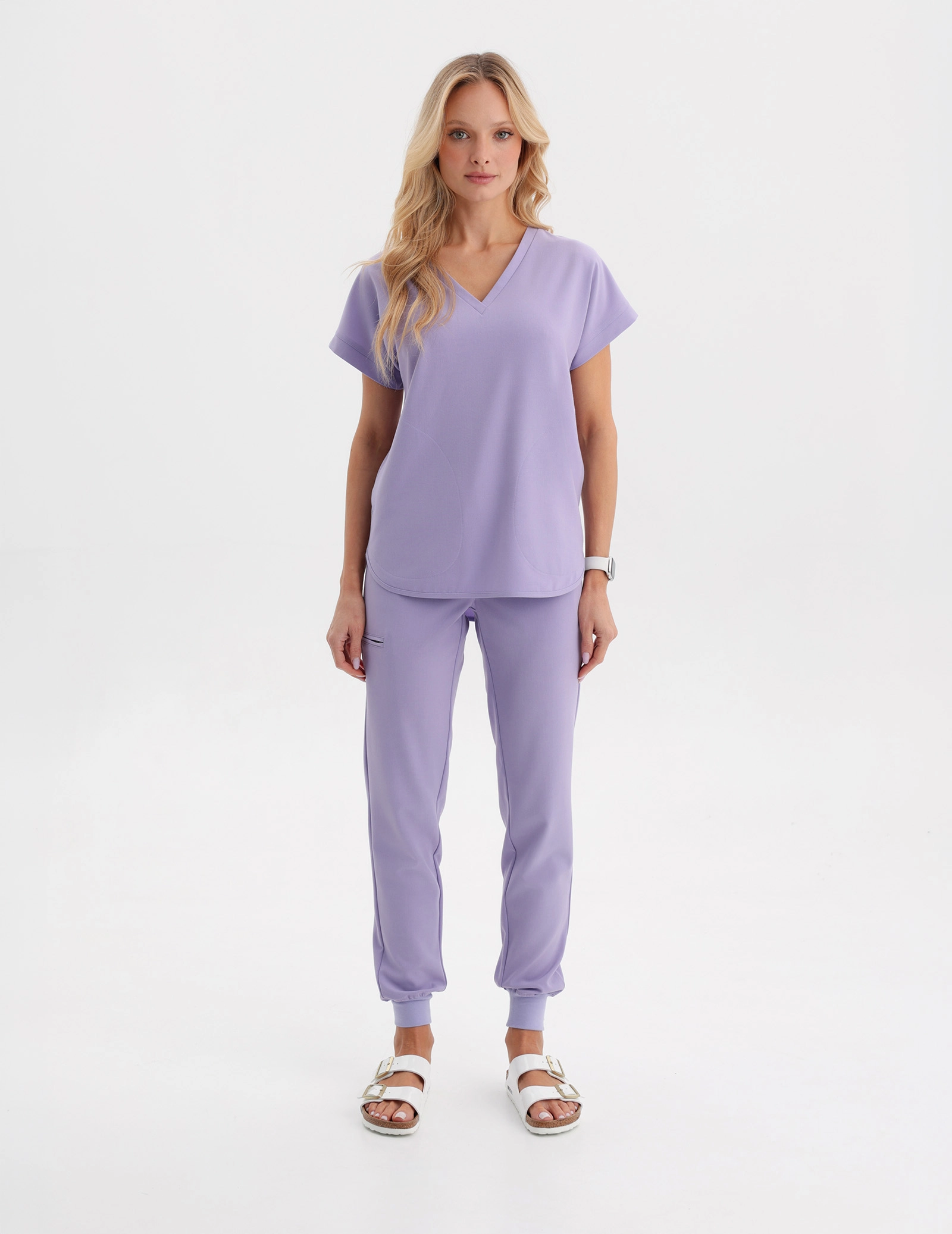 Spodnie Joggery Damskie - PURPLE HEATHER Spodnie Joggery Damskie - PURPLE HEATHER