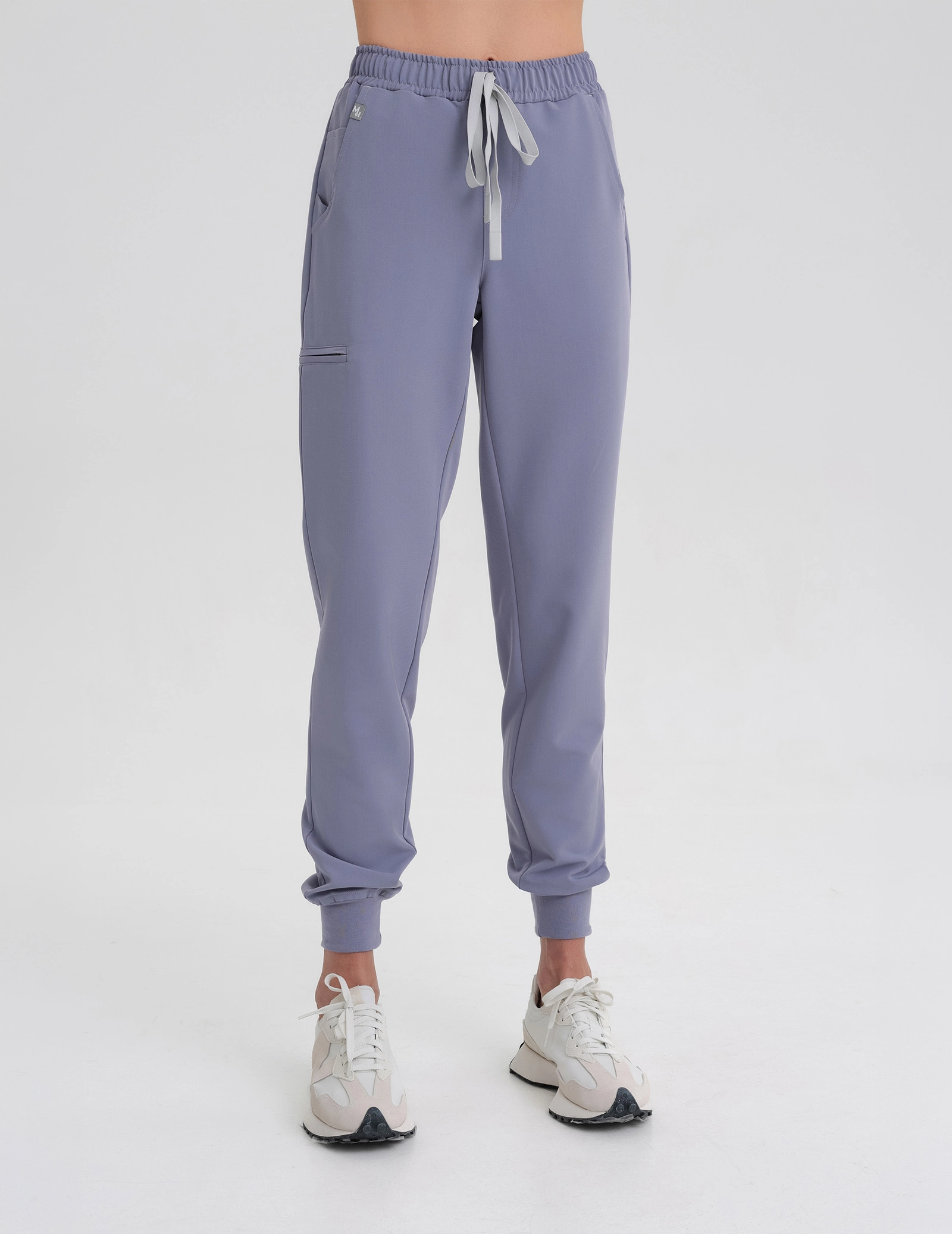 Spodnie damskie Joggery - MILKY LAVENDER