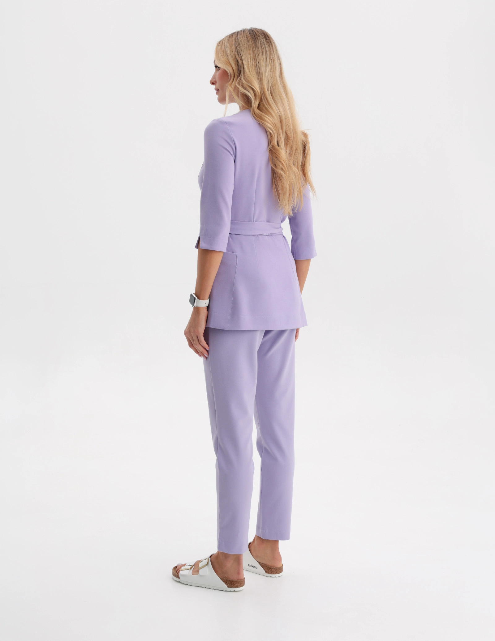 Spodnie damskie Basic - PURPLE HEATHER Spodnie damskie Basic - PURPLE HEATHER