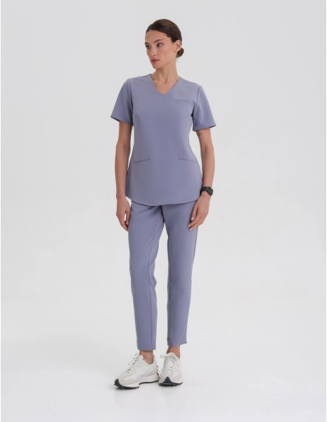 Spodnie Damskie Basic - SHARK GRAY