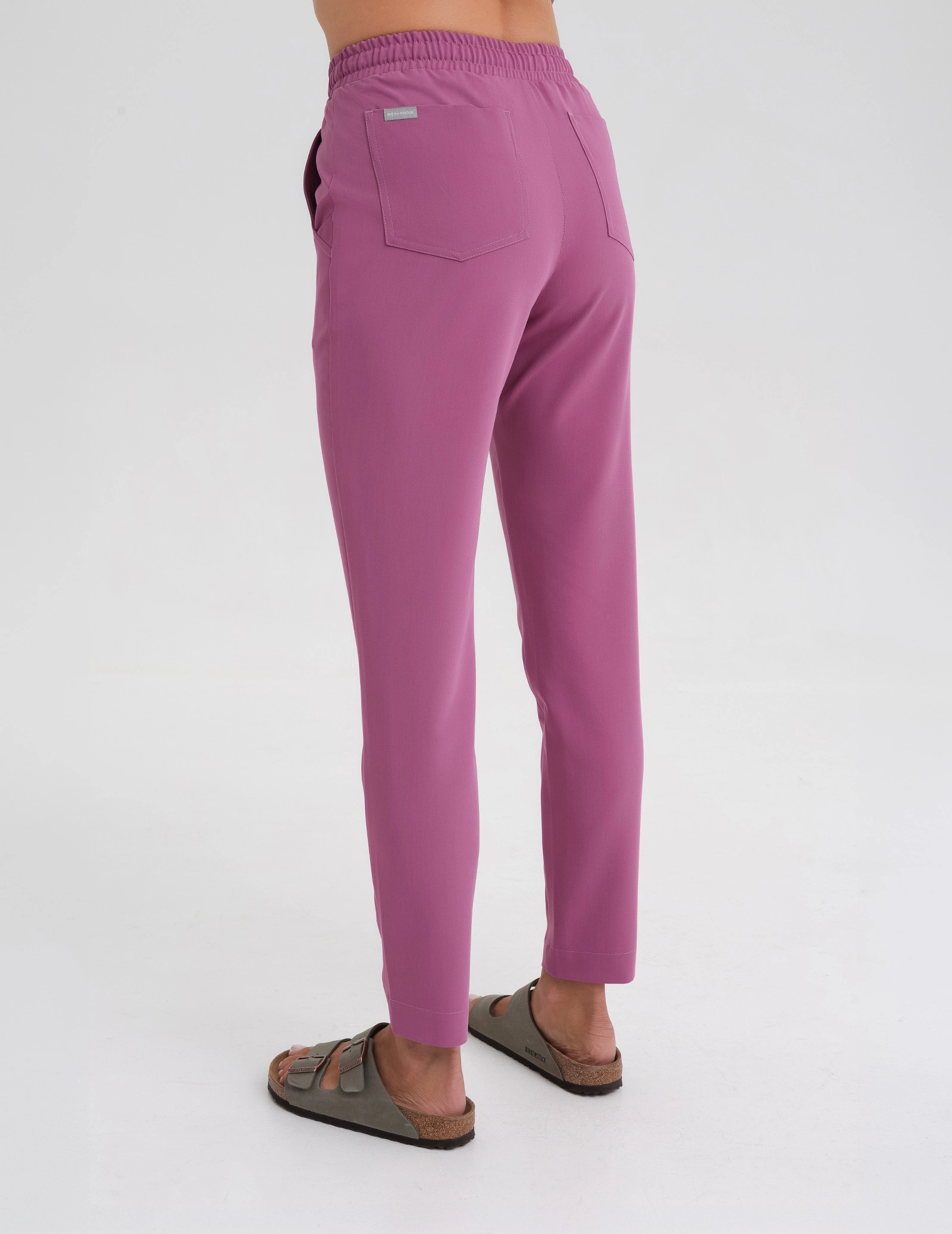 Spodnie damskie Basic - BURGUNDY Spodnie damskie Basic - BURGUNDY