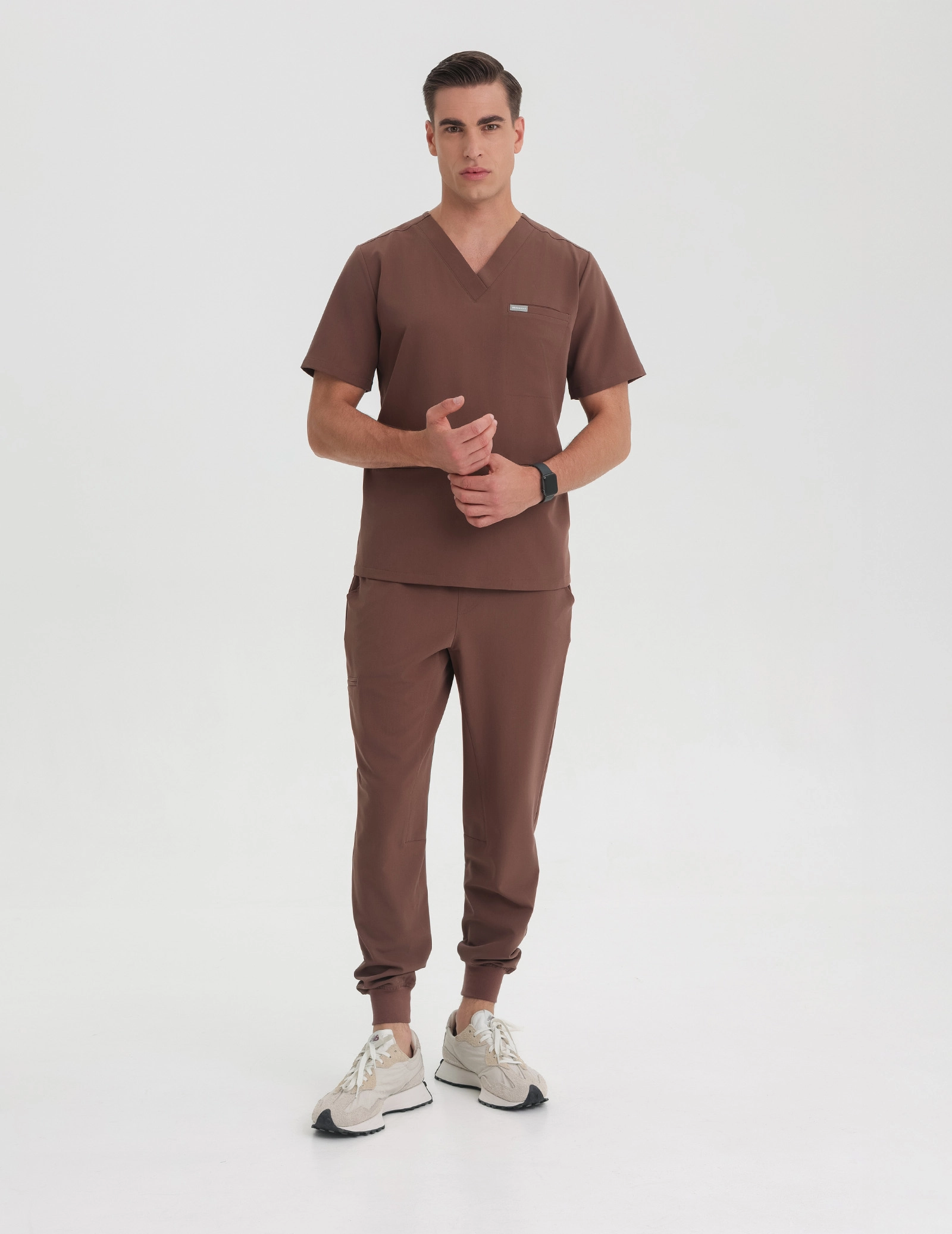 Spodnie Joggery Męskie - MILKY BROWN Spodnie Joggery Męskie - MILKY BROWN