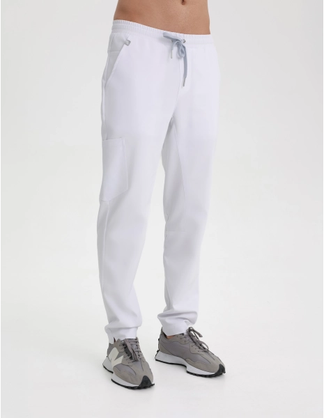 Spodnie Basic Męskie - WHITE