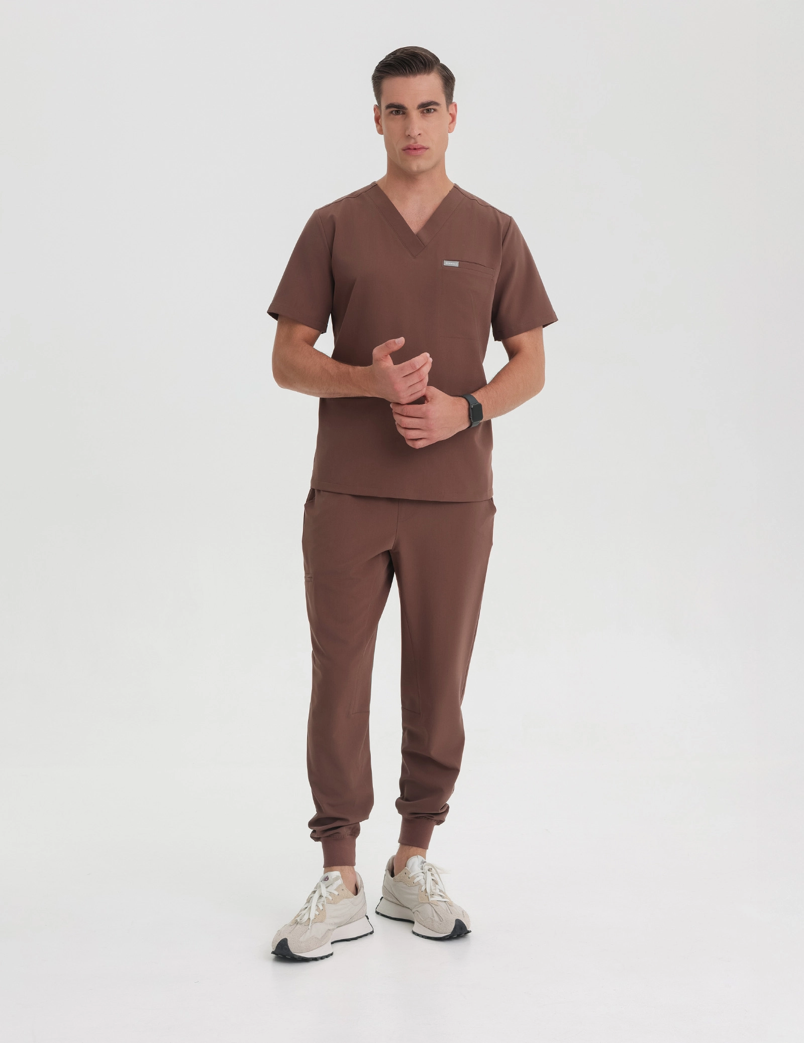 Bluza Medyczna Birbal - MILKY BROWN