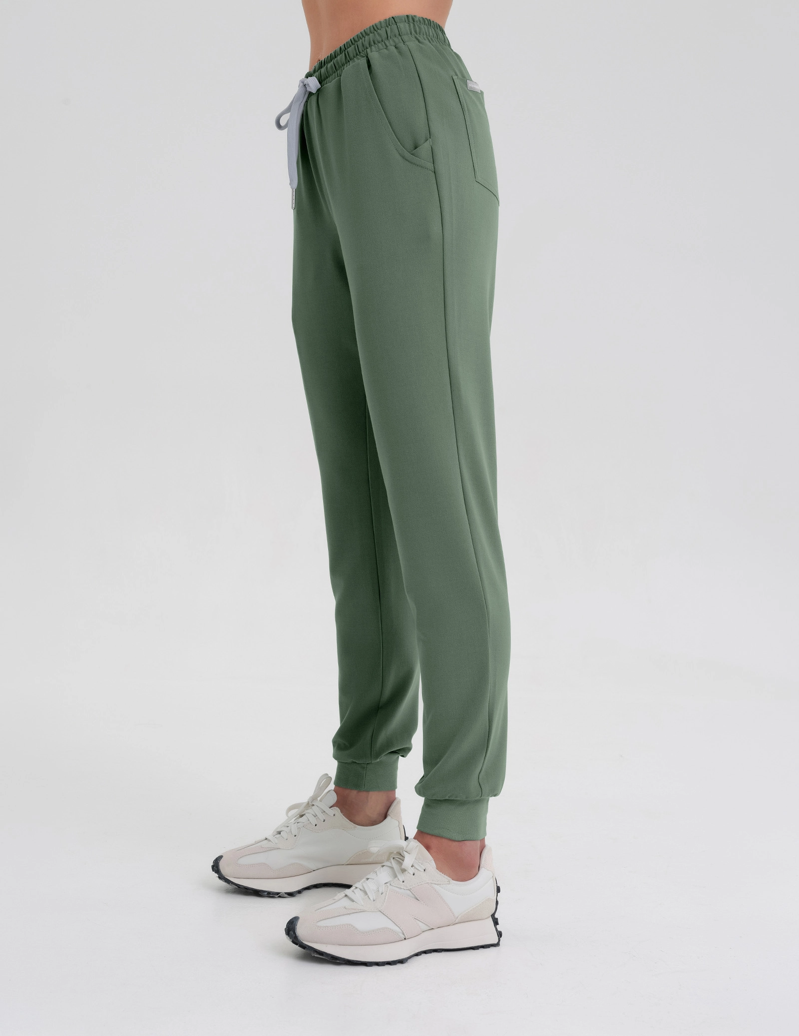 Spodnie Joggery Damskie - KHAKI Spodnie Joggery Damskie - KHAKI