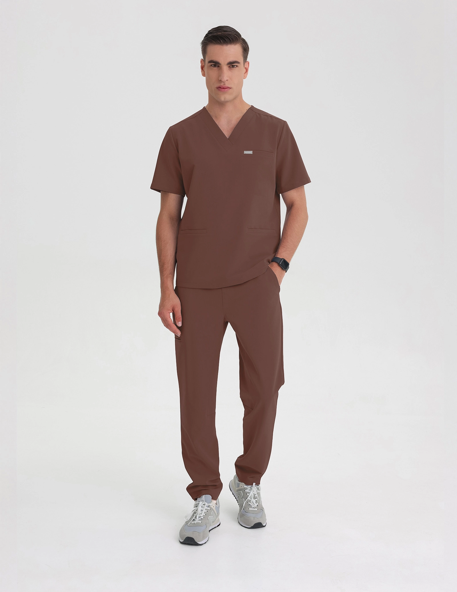 Spodnie Basic Męskie - MILKY BROWN Spodnie Basic Męskie - MILKY BROWN