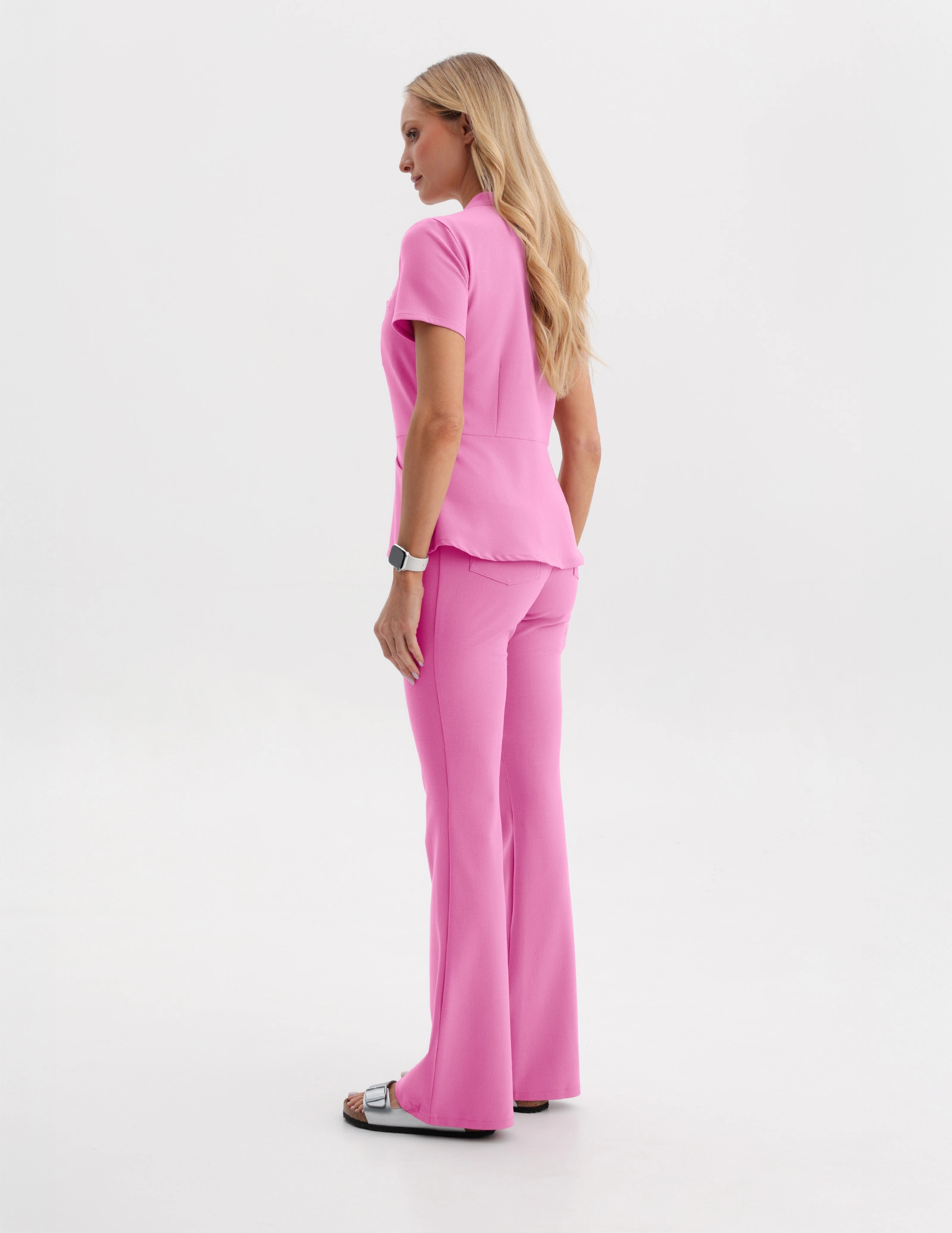 Bluza Medyczna Kori - HOT PINK