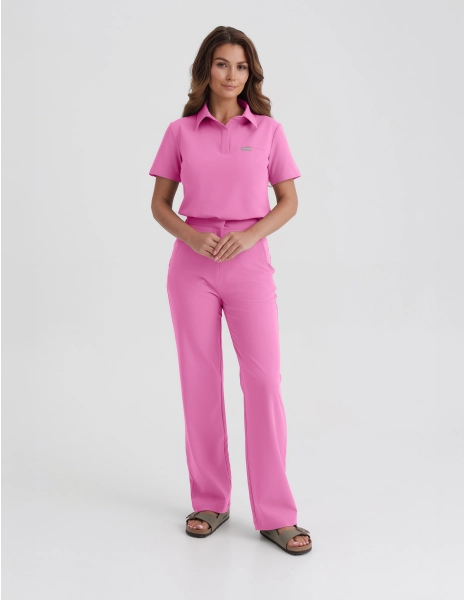 Spodnie Damskie Tiffany - HOT PINK