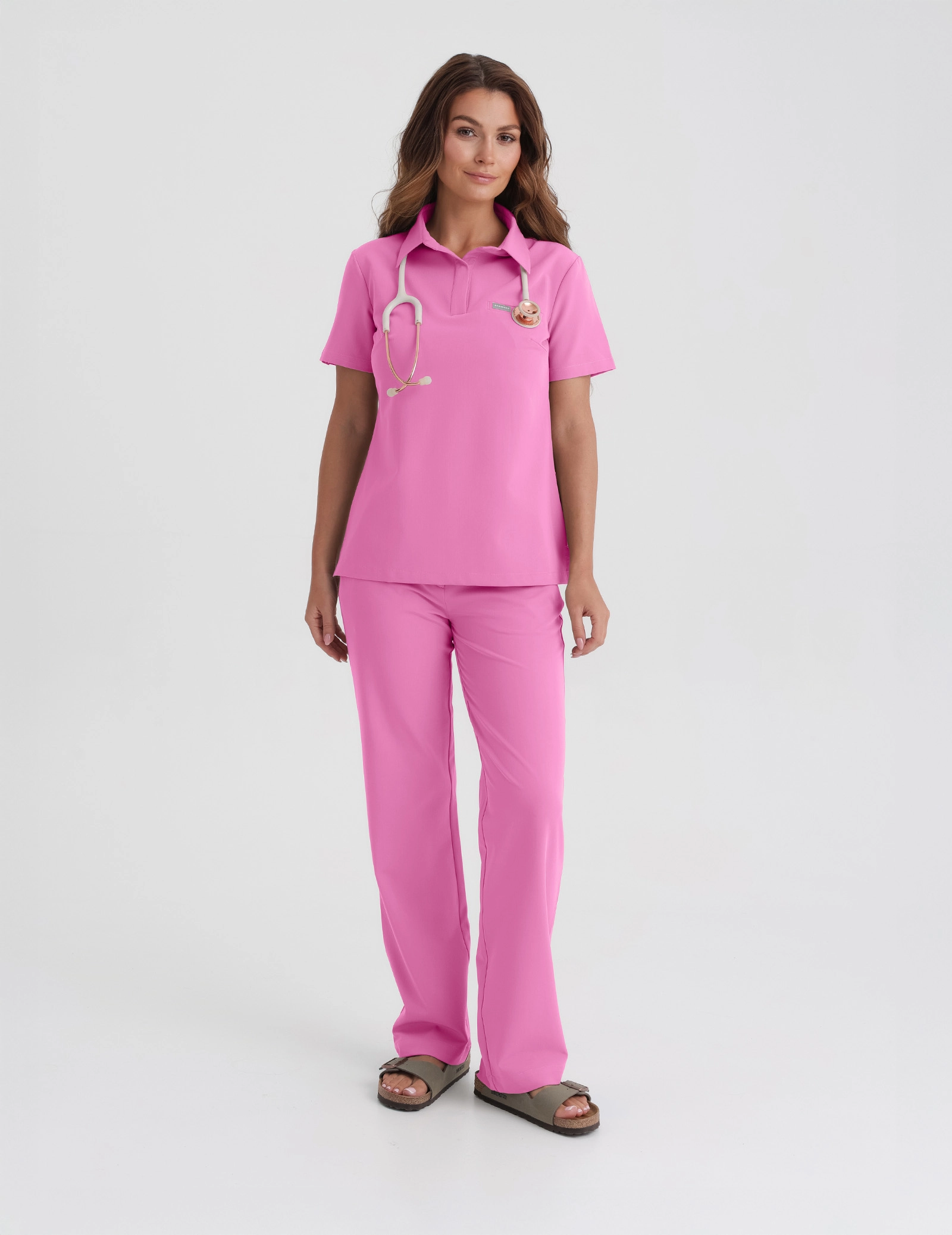 Spodnie Damskie Tiffany - HOT PINK