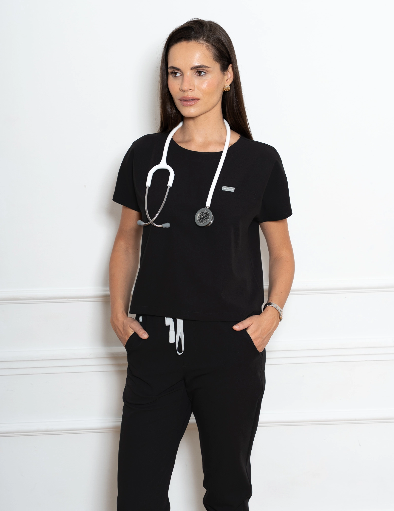 Bluza Medyczna Alisse - BLACK Bluza Medyczna Alisse - BLACK