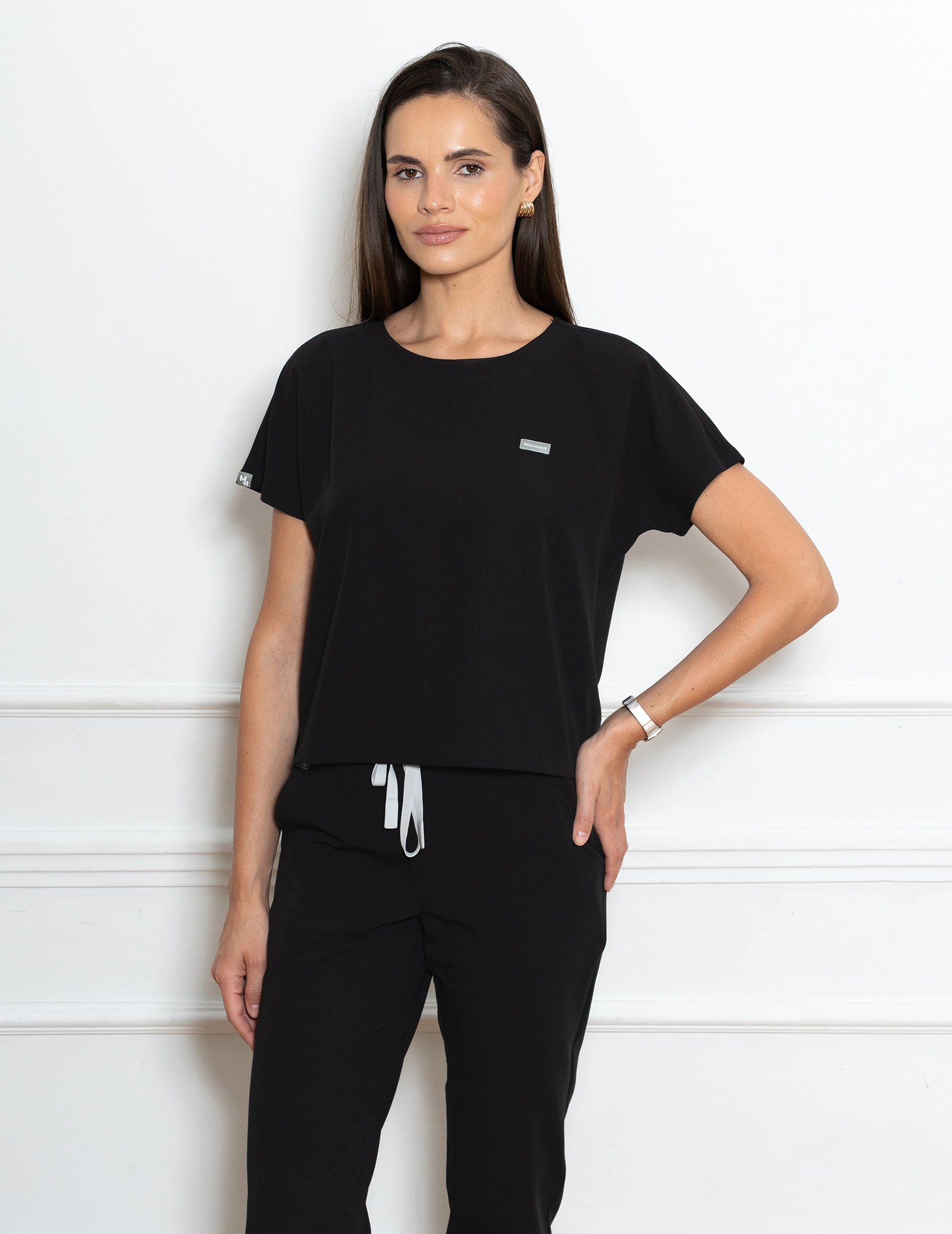 Bluza Medyczna Alisse - BLACK Bluza Medyczna Alisse - BLACK