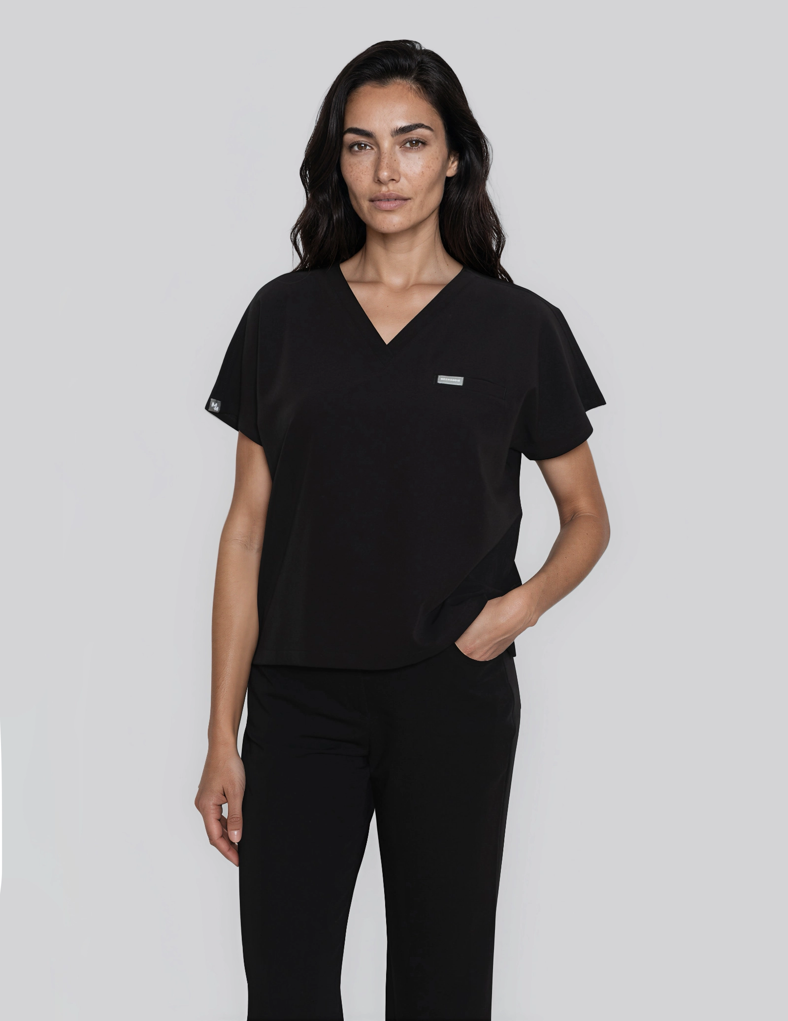 Bluza Medyczna Vessa - BLACK