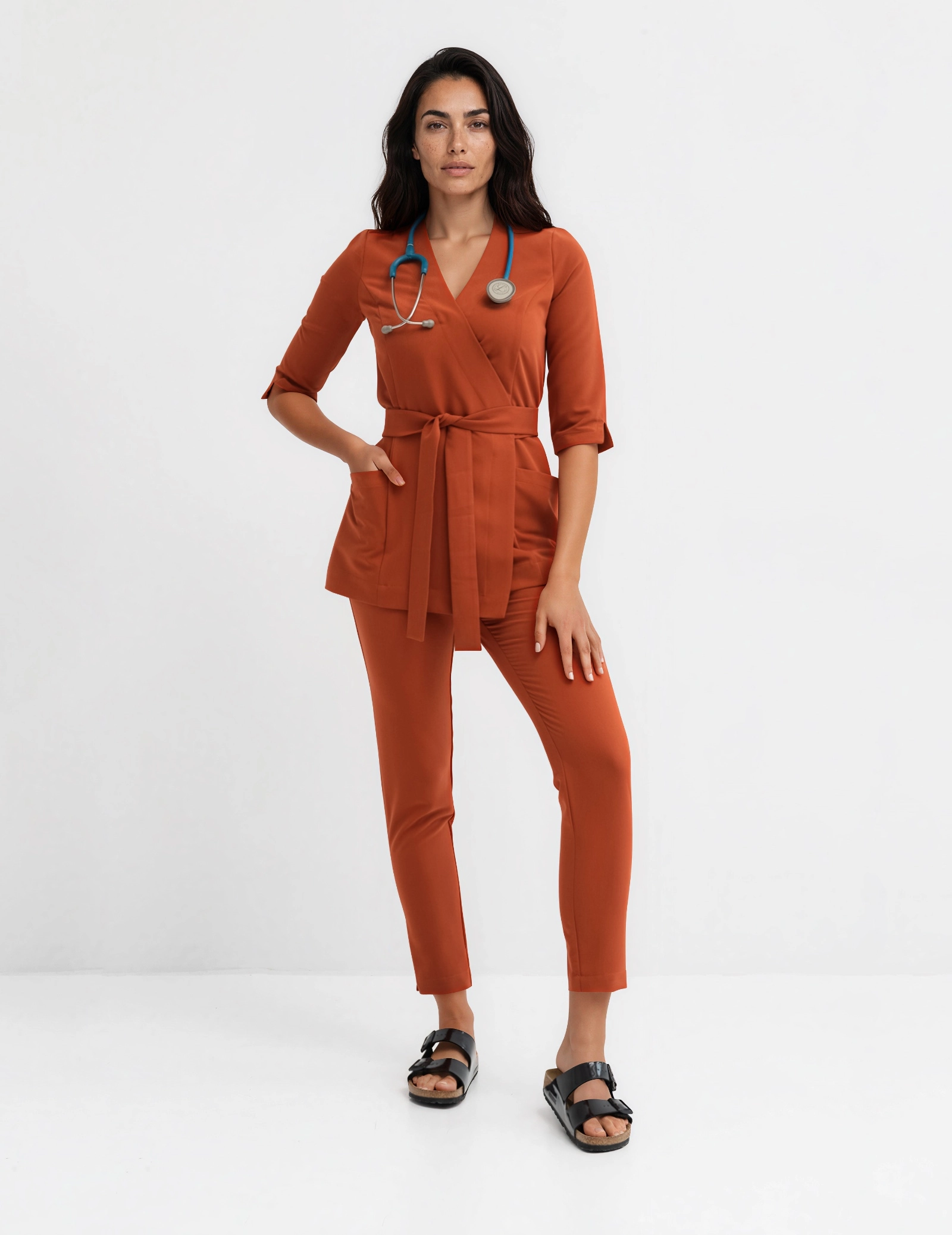 Spodnie Slim Fit - ROOIBOS TEA