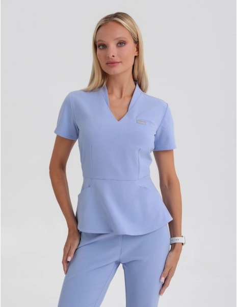 Bluza Medyczna Kori - CEIL BLUE