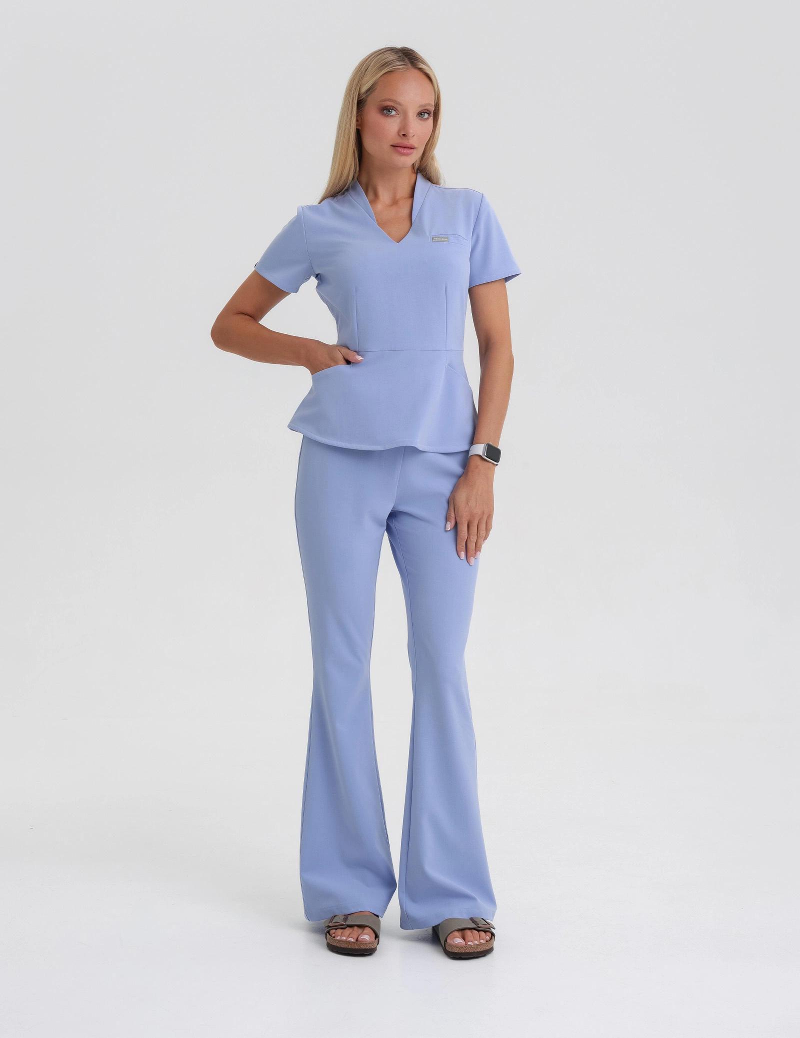 Bluza Medyczna Kori - CEIL BLUE