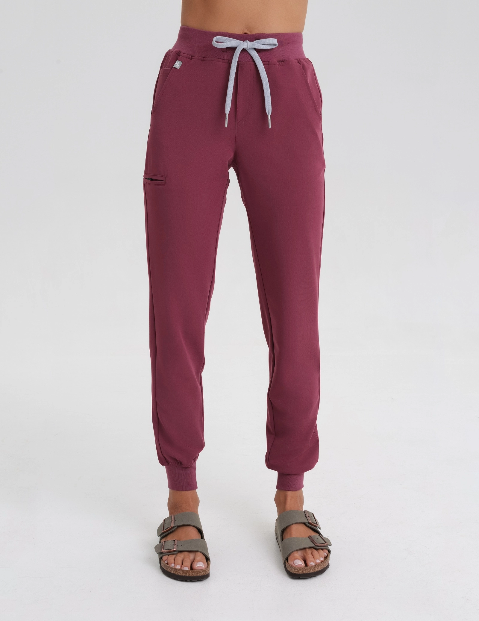 Spodnie Damskie Joggery - MULLED WINE Spodnie Damskie Joggery - MULLED WINE