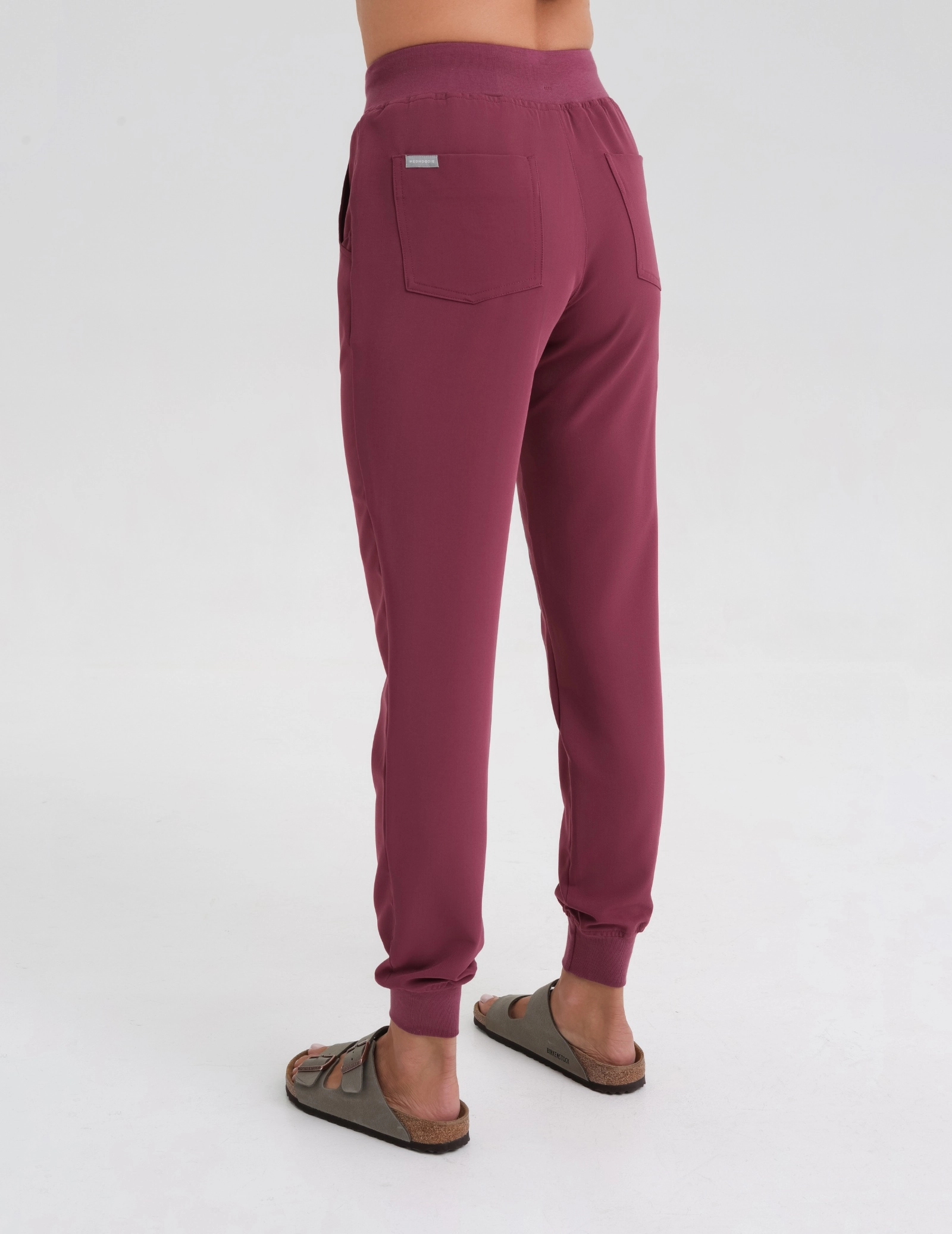 Spodnie Damskie Joggery - MULLED WINE Spodnie Damskie Joggery - MULLED WINE