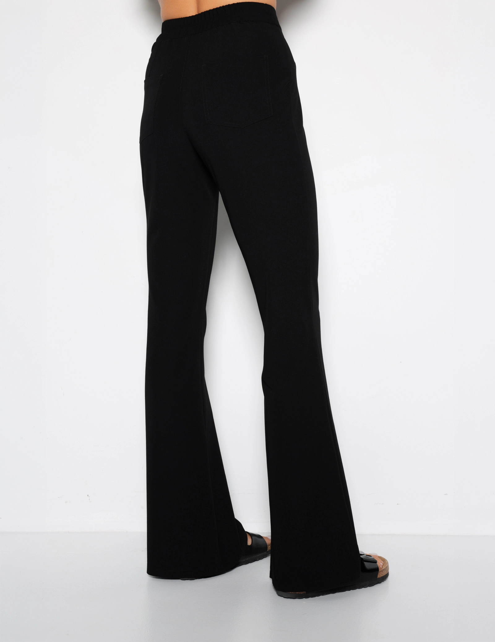 Spodnie Damskie Flare - BLACK Spodnie Damskie Flare - BLACK