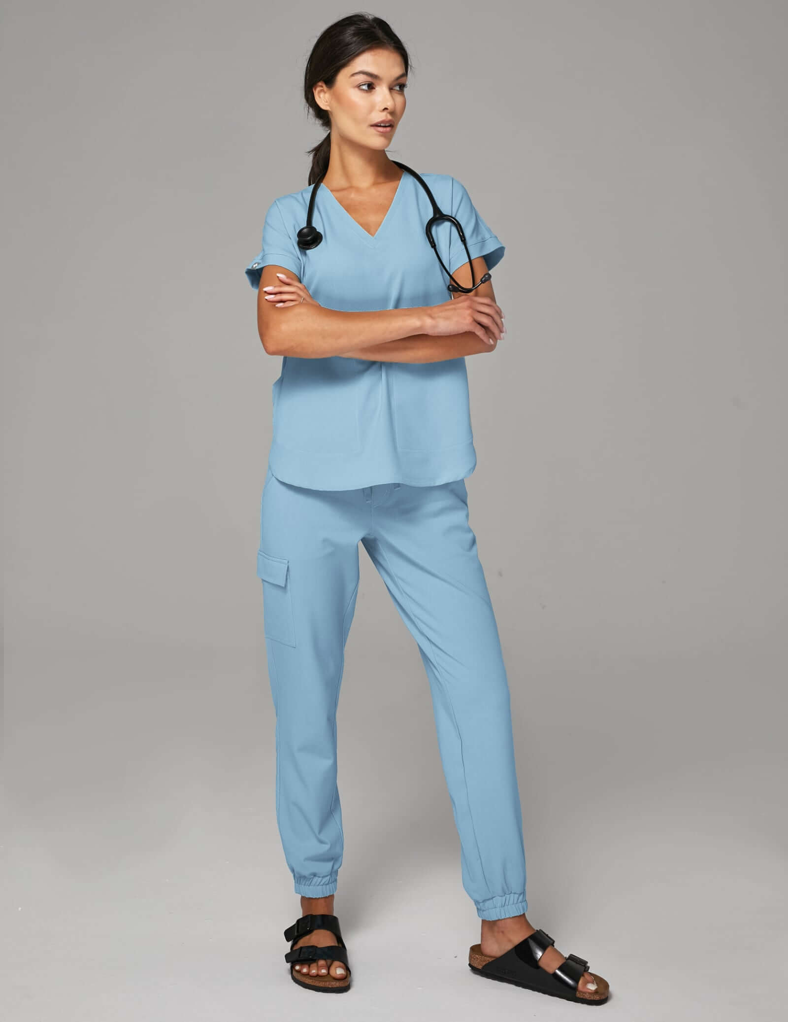 Spodnie Joggery Amelia - SKY BLUE Spodnie Joggery Amelia - SKY BLUE