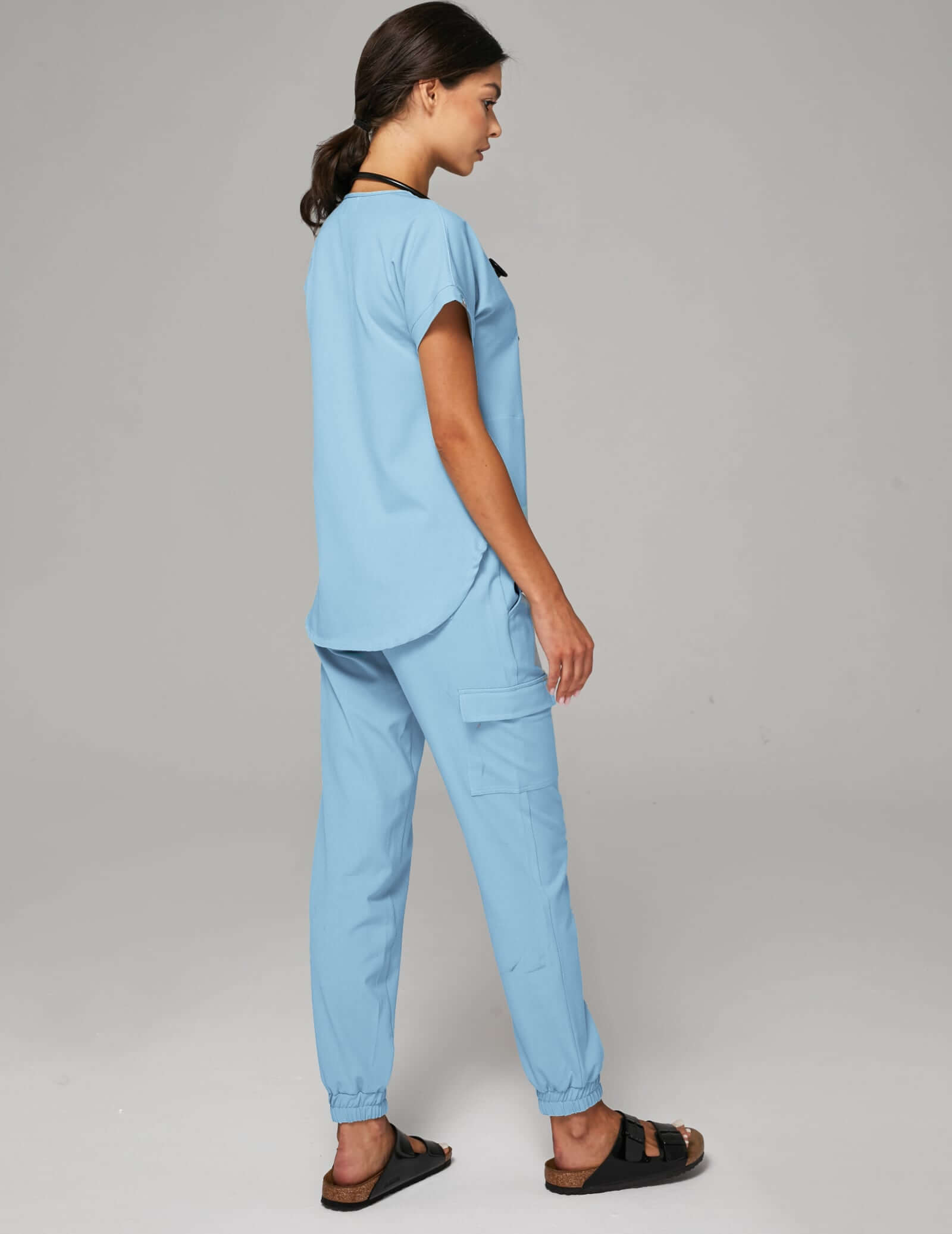 Spodnie Joggery Amelia - SKY BLUE Spodnie Joggery Amelia - SKY BLUE