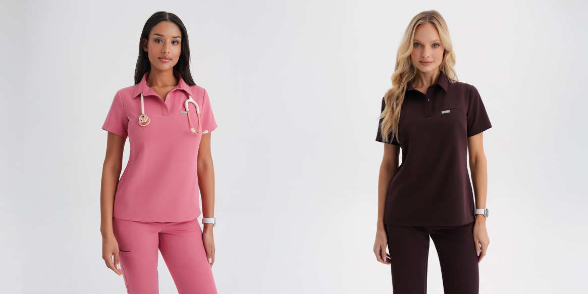 Koszulki medyczne damskie – styl, funkcjonalność i nowoczesne nadruki na koszulkach polo i t-shirtach w branży medycznej
