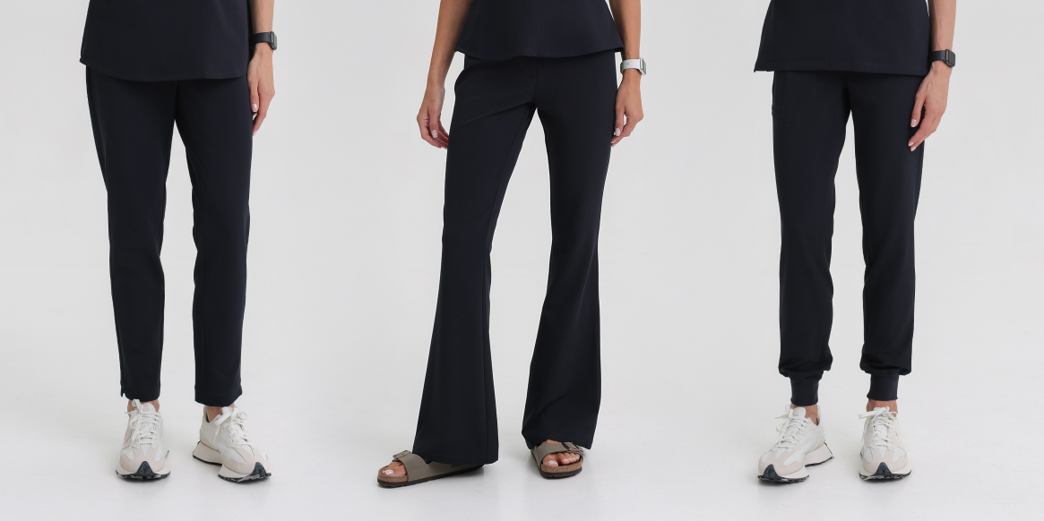 Trendy w odzieży medycznej: Elegancja i funkcjonalność w spodniach medycznych damskich w kolorze granatowym